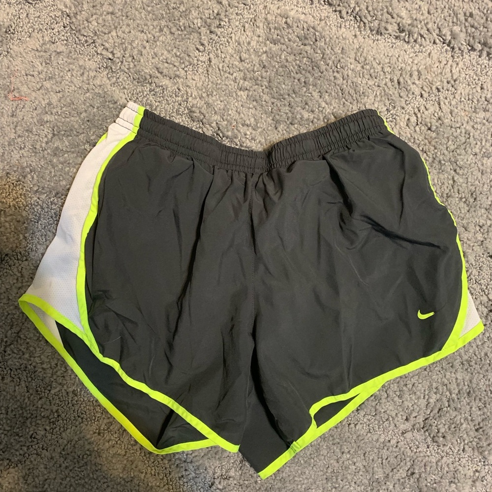 Nike running shorts.
